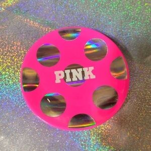 NWT Pink Victoria Secret Holographic Polka Dot Jewelry/ Trinket Dish